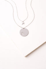 Community Silver Starfish Pendant Necklace Set by Starfish Project