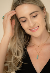 Brayden Turquoise Pendant Necklace by Starfish Project