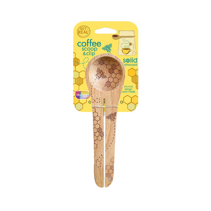 Honey Bee Coffee Scoop & Clip