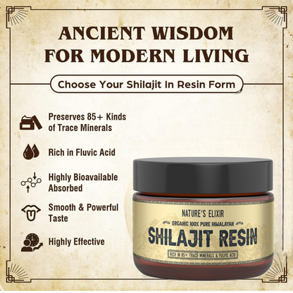 Pure Himalayan Shilajit Resin