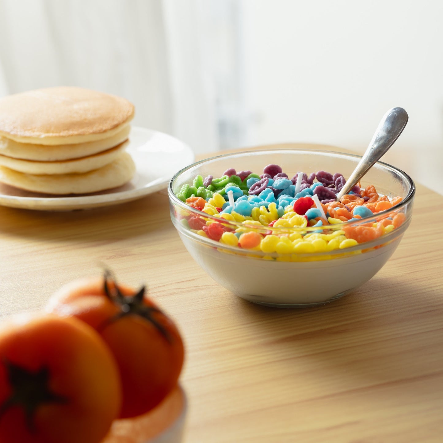 Fruity Pebbles Cereal Candle Bowl