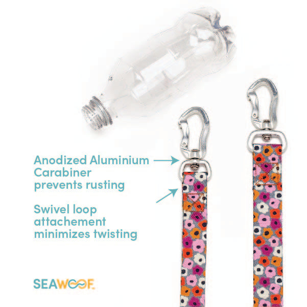 Seawoof Dog Collar Modern Floral Print