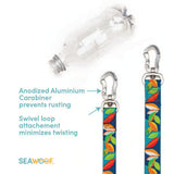 Seawoof Dog Leash Leaf Pattern
