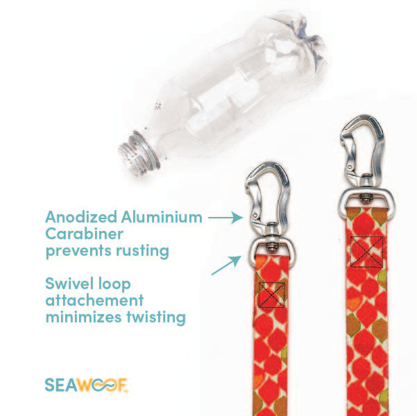 Seawoof Dog Collar Pink Paints Print