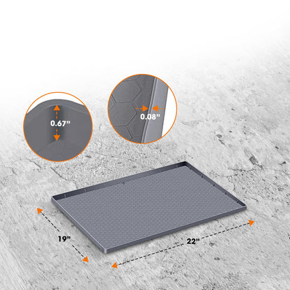 Cheer Collection Premium Silicone Undersink Mat – Waterproof, Non-Slip, Drainage Design