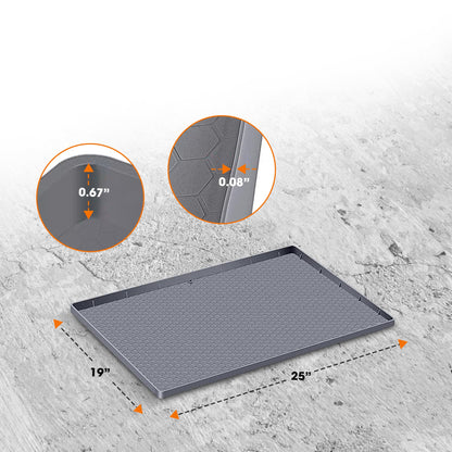 Cheer Collection Premium Silicone Undersink Mat – Waterproof, Non-Slip, Drainage Design