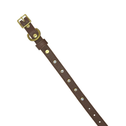 Plain Leather Dog Collar