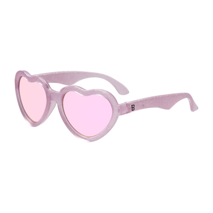 Sparkle Squad Heart | Lavender Mirrored Lenses