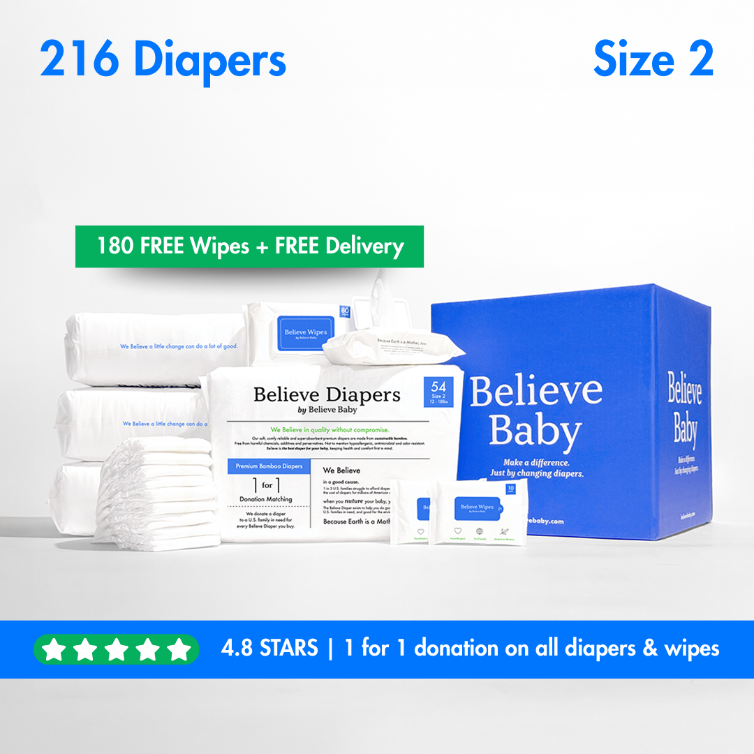 Premium Bamboo Eco-Friendly Diapers