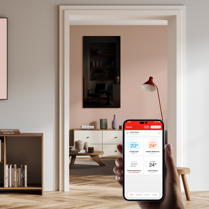 Kelvin by BOLDR, Smart Electric Heater, Energy Efficient with a Truly Wireless Smart Thermostat