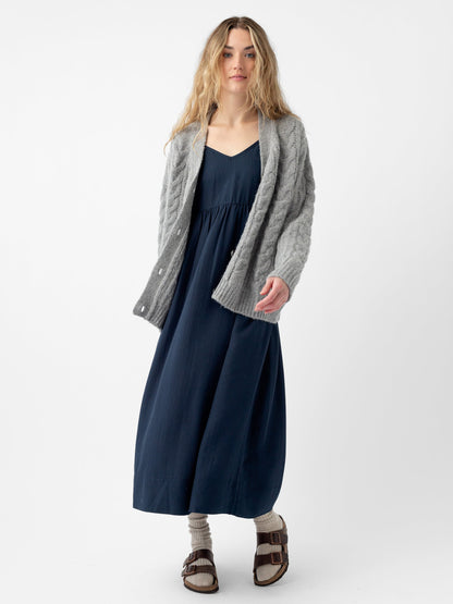 Oversized Cable Knit Cardigan