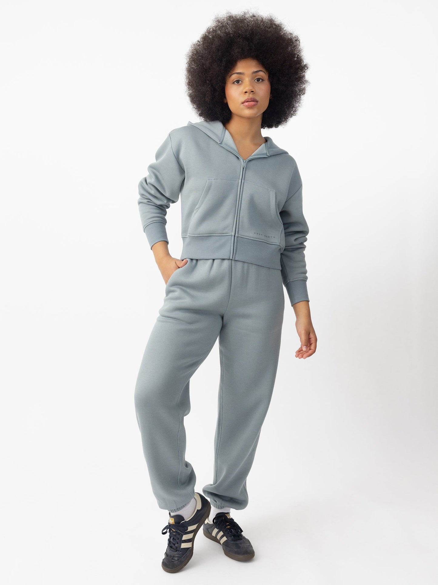 Women's CityScape Cropped Full Zip