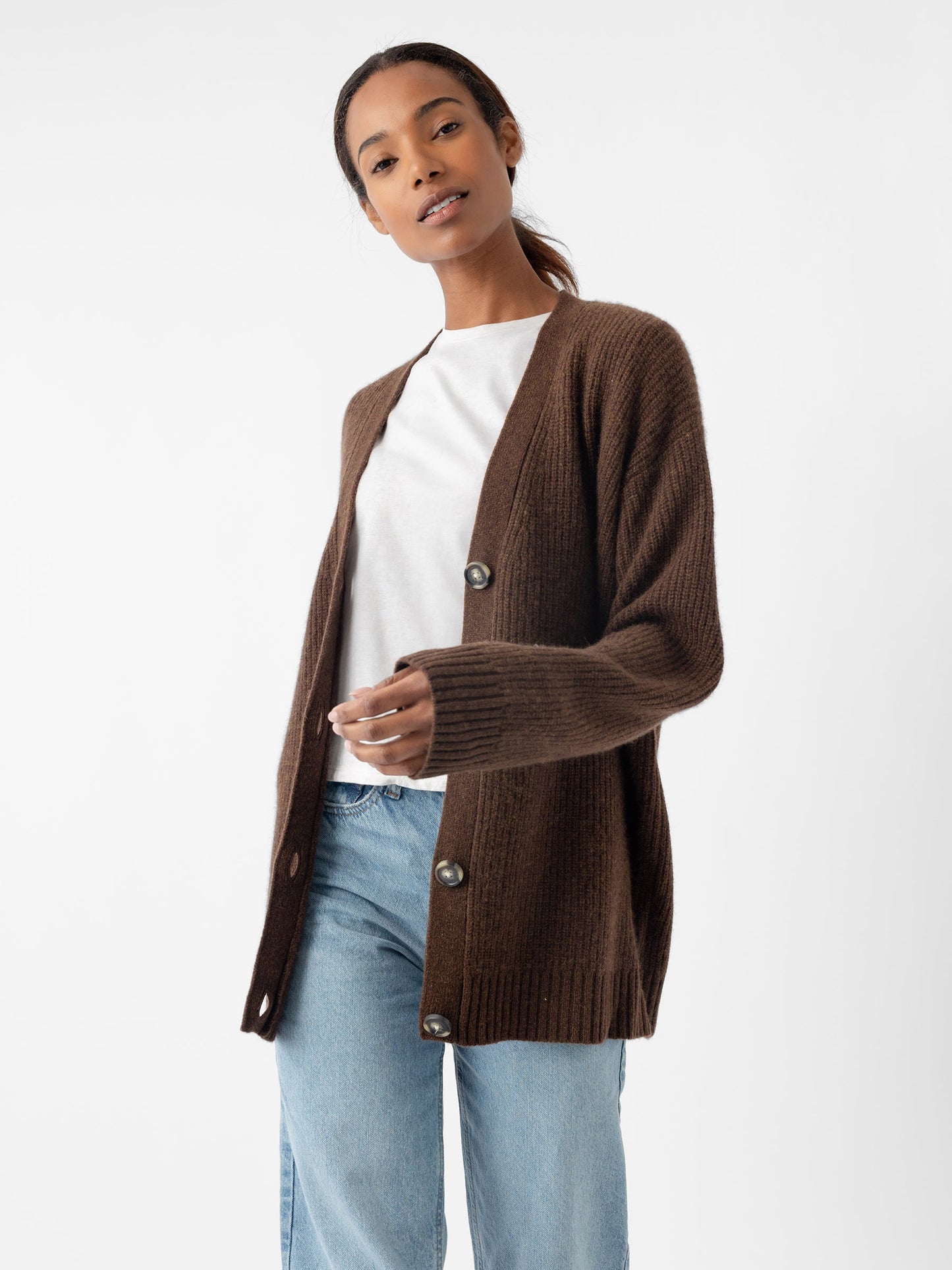 Oversized Sunday Cashmere Cardigan