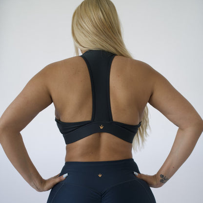 Sports Bra | MIDNIGHT by Obsession Shapewear