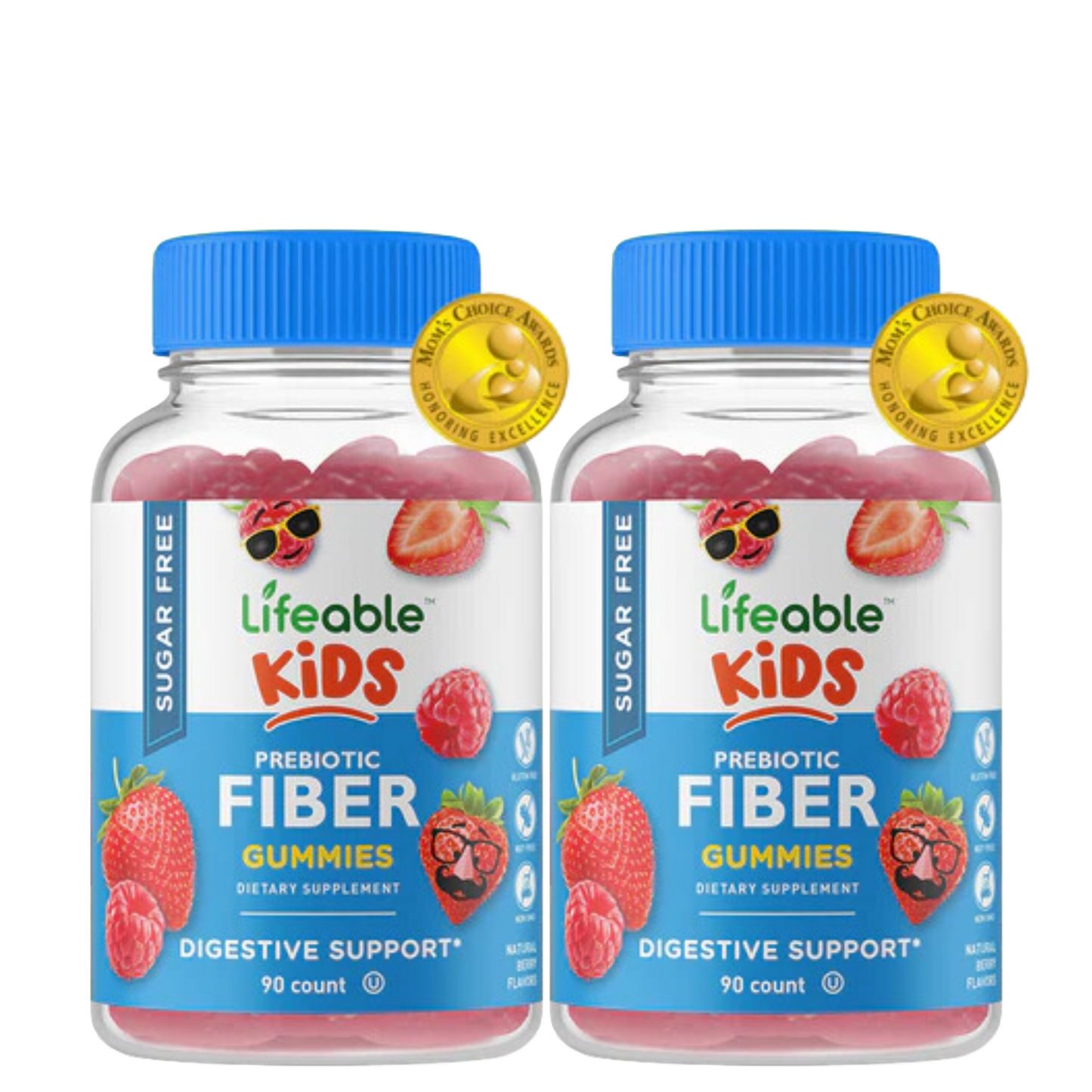 Sugar Free Prebiotic Fiber Gummies for Kids