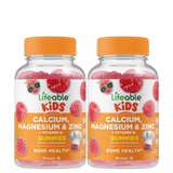Calcium Magnesium Zinc with Vitamin D Gummies for Kids