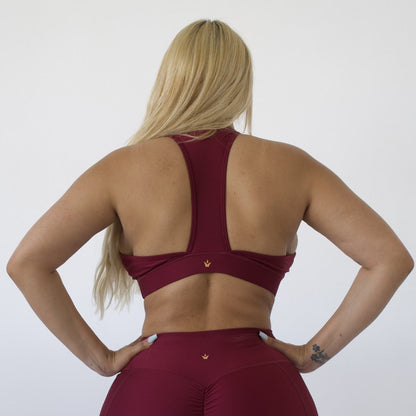 Sports Bra | CRANBERRY by Obsession Shapewear