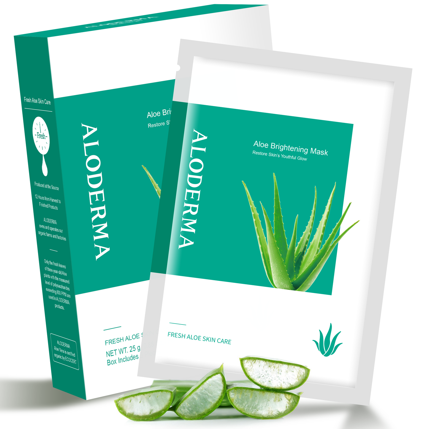 Aloe Brightening Mask (Box of 5)