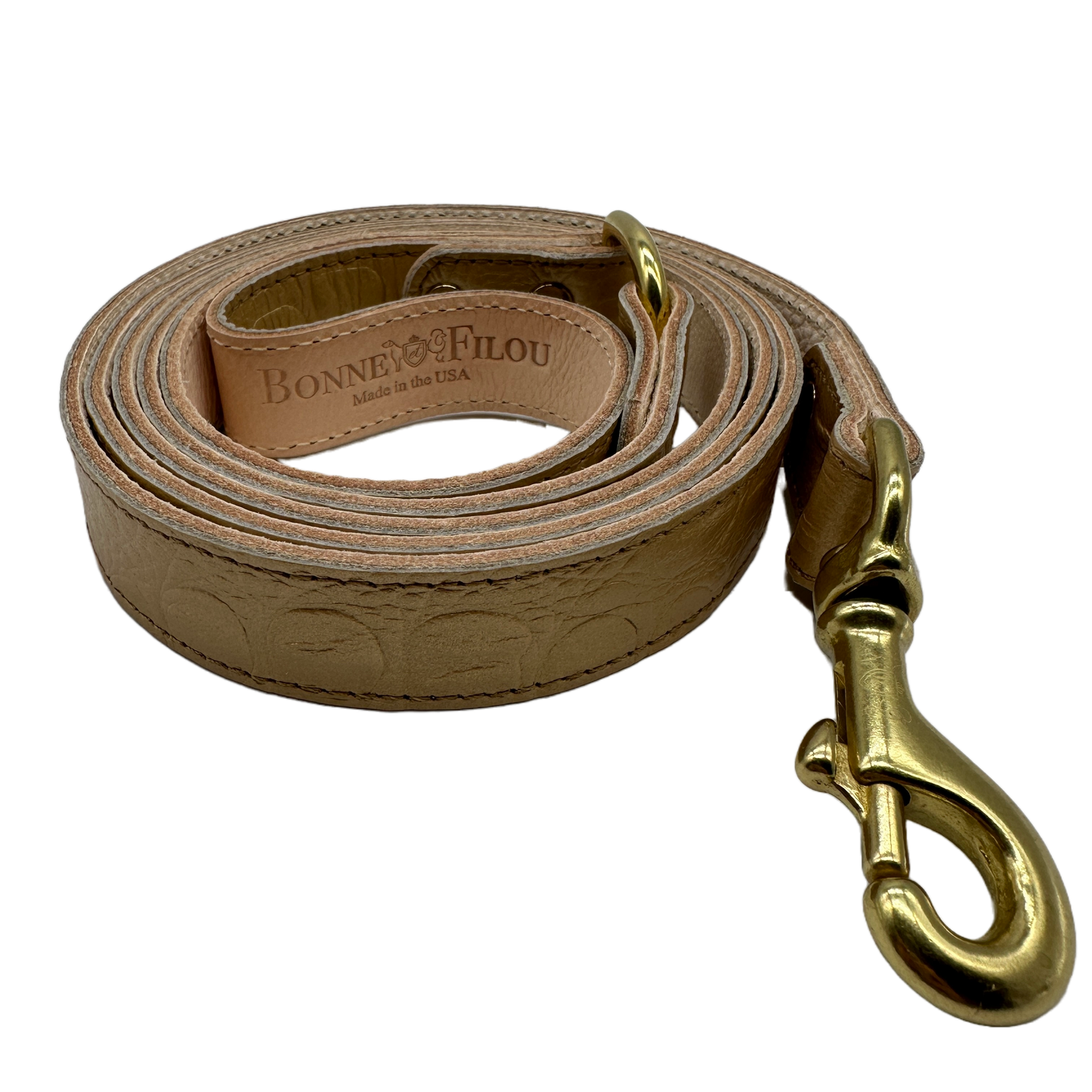 Croc Leather Dog Leashes