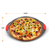 Cheer Collection 13-Inch Premium Nonstick Pizza Pan – Effortless Crisp Crust Perfection