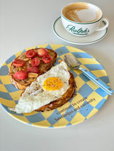 3 - Pack Whimsical Bamboo Fiber Plates