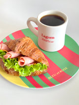 3 - Pack Whimsical Bamboo Fiber Plates