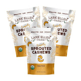 Cashews Lightly Salted. Sprouted Organic