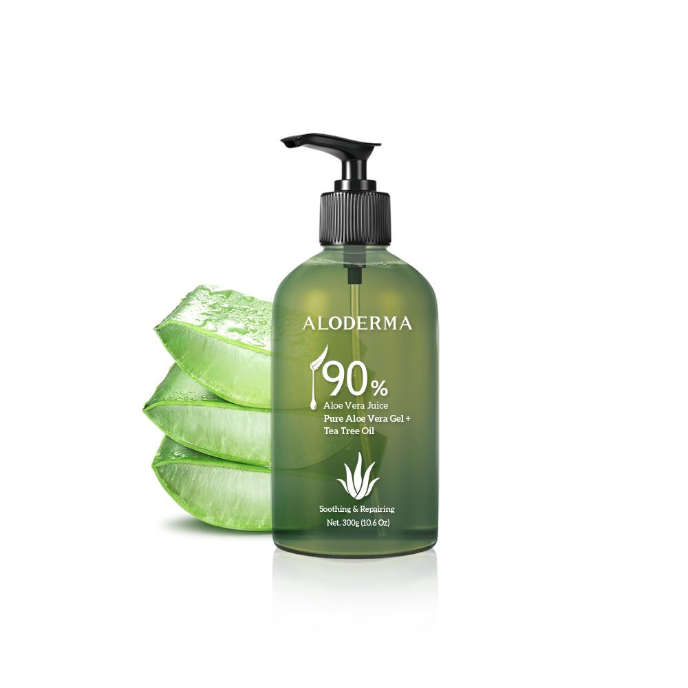 ALODERMA Pure Aloe Vera Gel + Tea Tree Oil