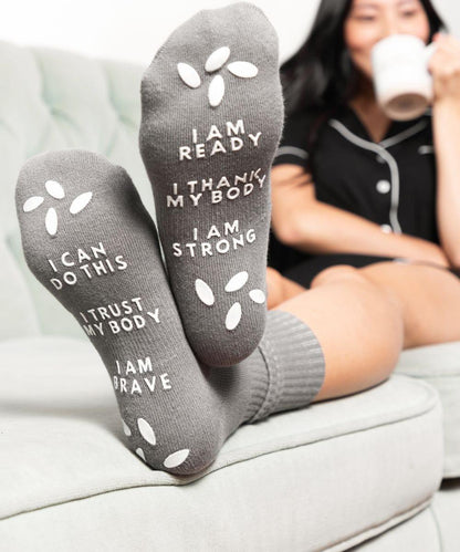 Birthing Affirmation Hospital Socks