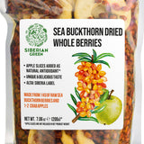 Sea Buckthorn Berries with Apple Slices – A Nutrient-Packed Superfood (200 g)