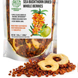Sea Buckthorn Berries with Apple Slices – A Nutrient-Packed Superfood (200 g)