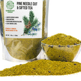 White Pine Needle Tea Loose Powder with Juniper Berries 200g – 100% Natural & Organic from Siberian Green