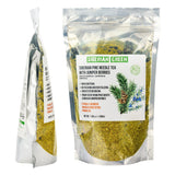 White Pine Needle Tea Loose Powder with Juniper Berries 200g – 100% Natural & Organic from Siberian Green