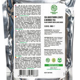 Siberian Green Sea Buckthorn Tea with Black Currant Leaves – Wild-Harvested & Caffeine-Free