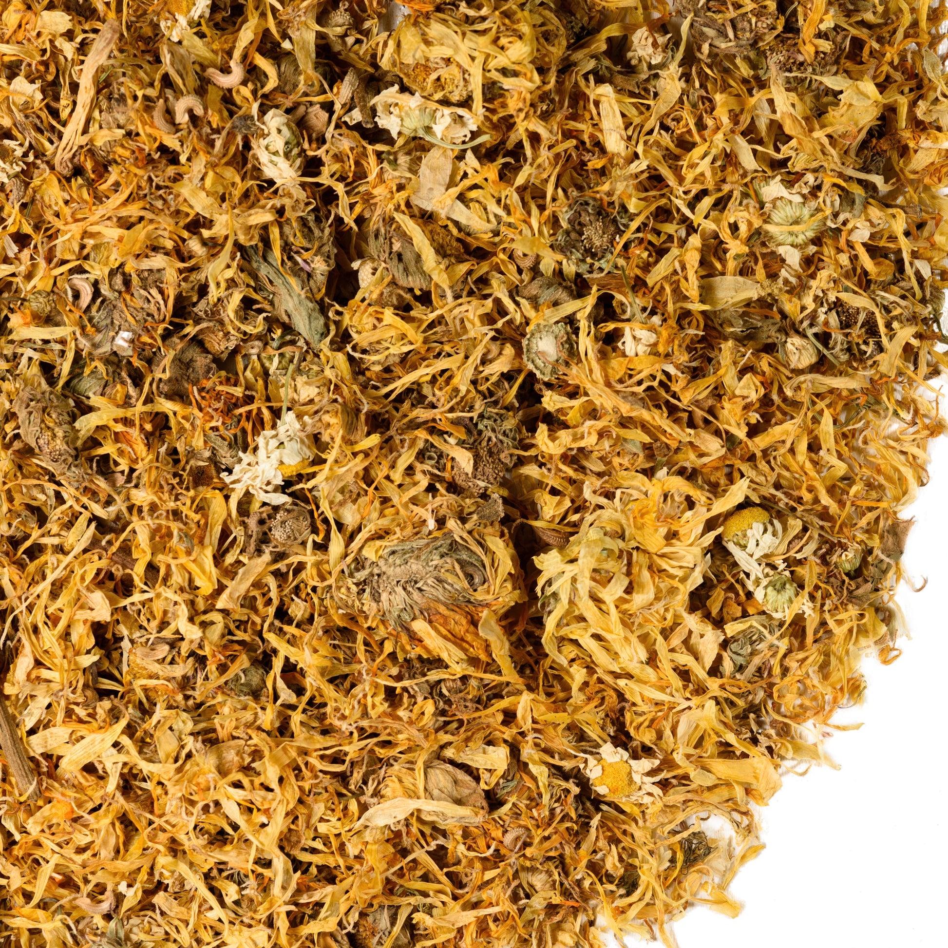 Siberian Green Calendula & Chamomile Tea – Wild Harvested Caffeine-Free (227g / 8 oz)
