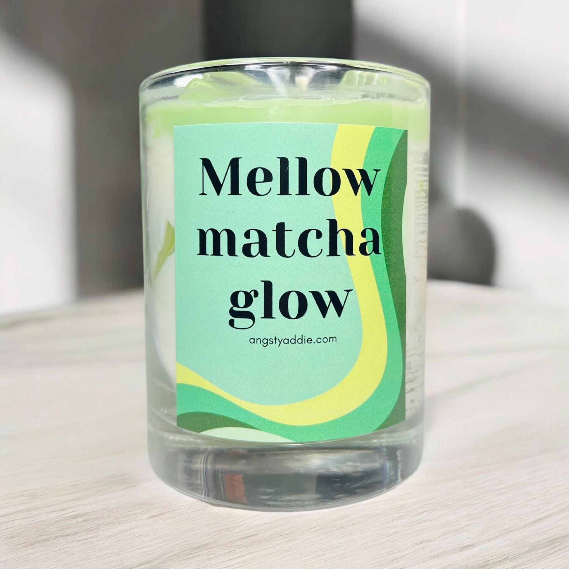 Iced Matcha Scented Candle by Angsty Addie