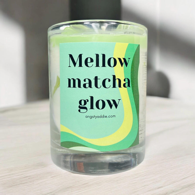 Iced Matcha Scented Candle by Angsty Addie