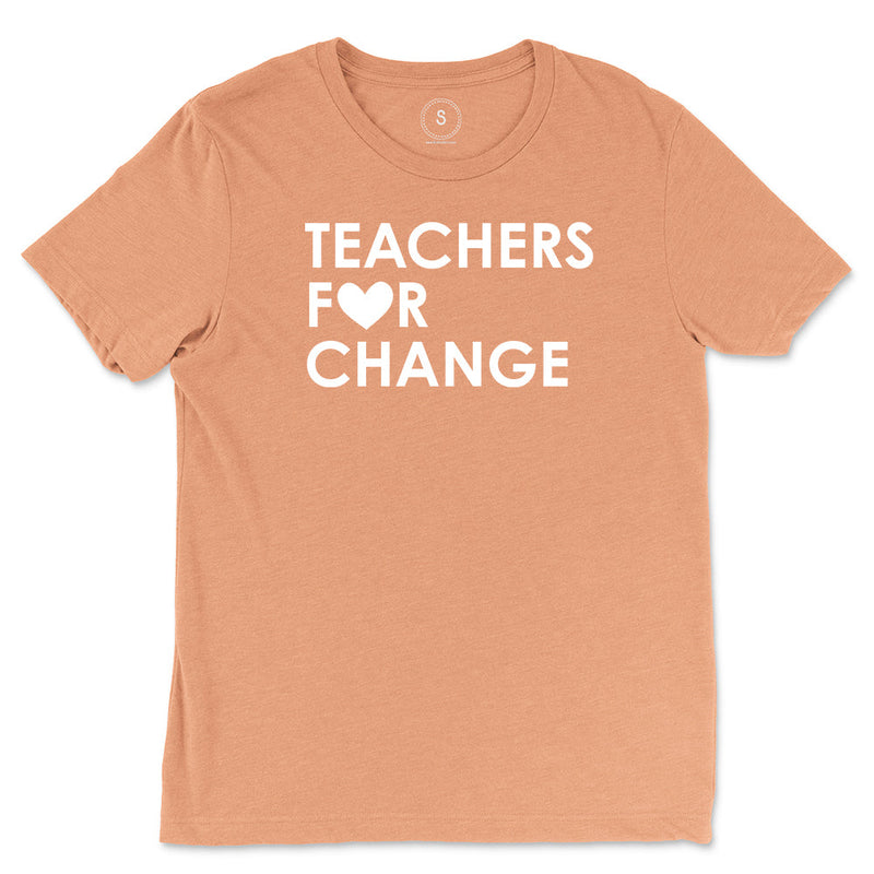 Teachers for Change Classic Tee by Kind Cotton