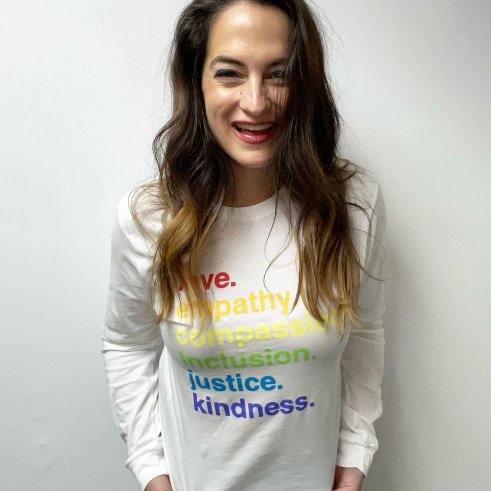 Kindness Is' Pride Classic Long Sleeve by Kind Cotton