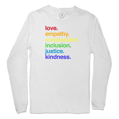 Kindness Is' Pride Classic Long Sleeve by Kind Cotton