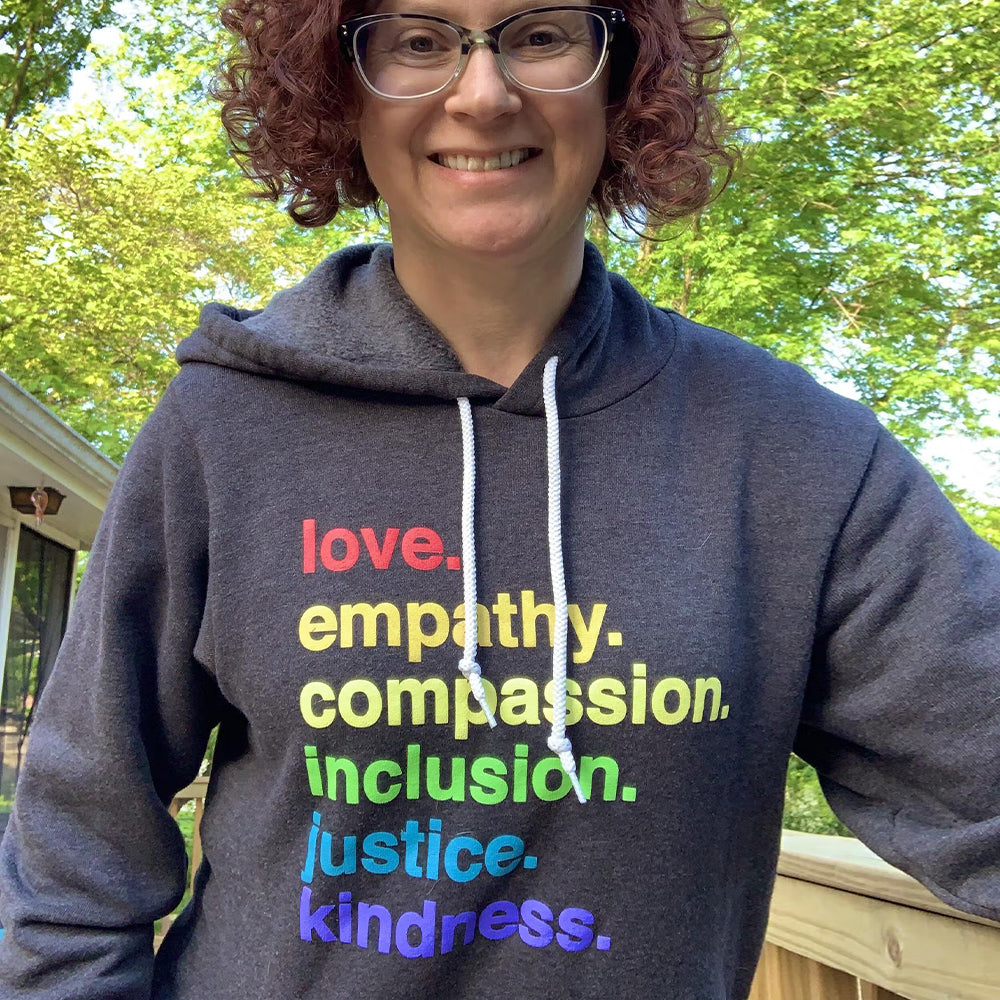 Kindness Is' Pride Pullover Fleece by Kind Cotton