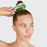 Palm Microfiber Quick-Dry Towel Scrunchies 2pc Set