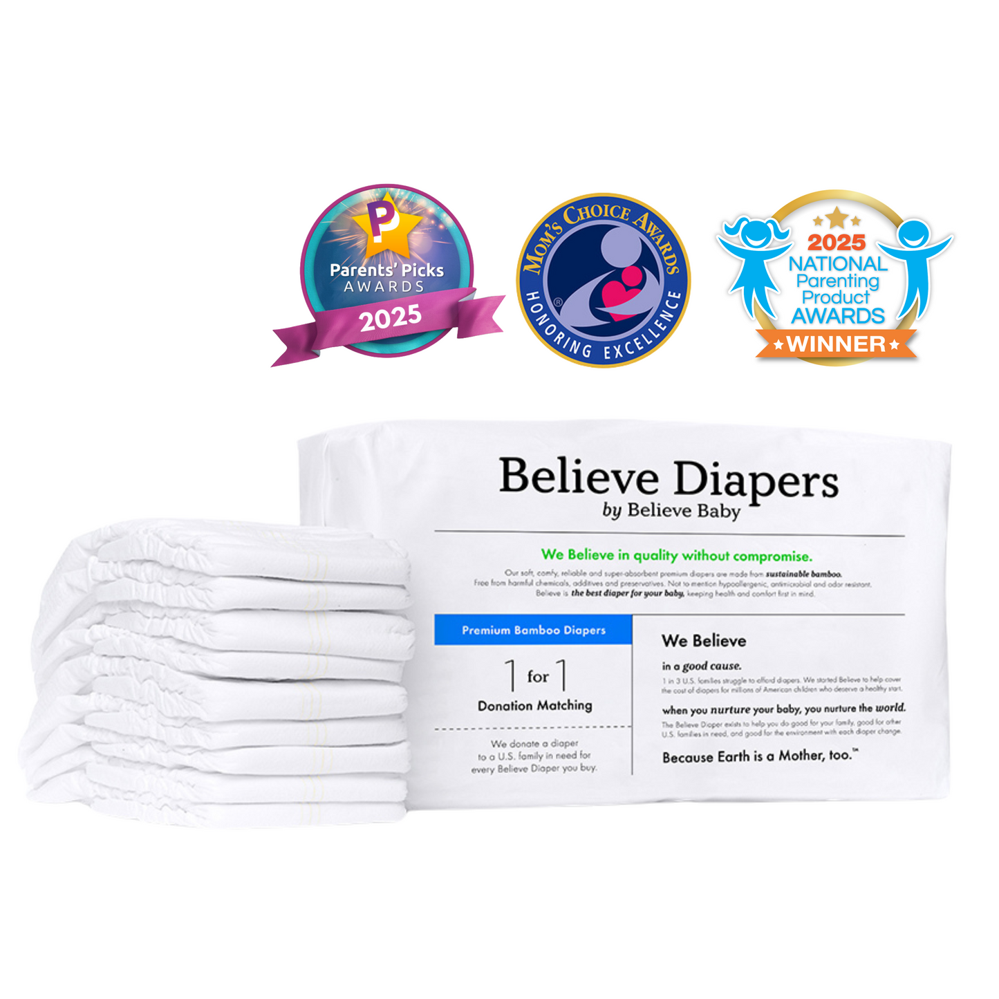 Gift: The Believe Diaper Pack
