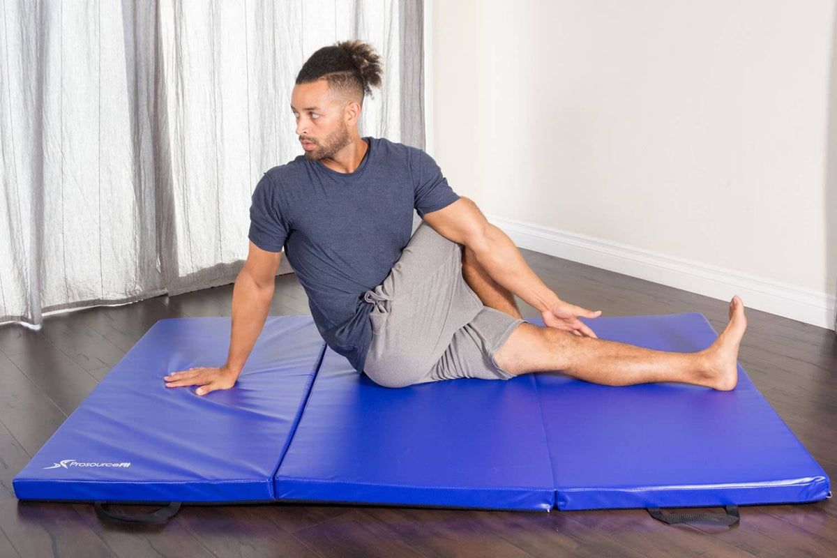 Tri-Fold Folding Exercise Mat - 6 x 4 by Jupiter Gear