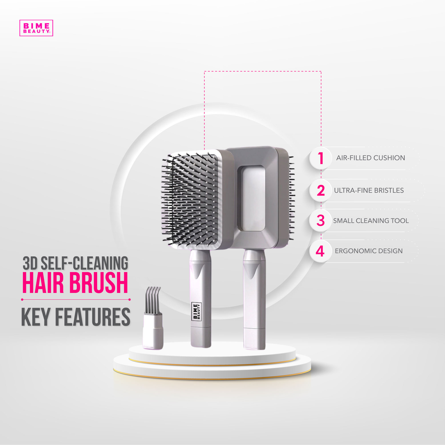 Hair Brush Happy Pack