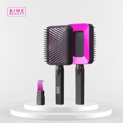 3D Self-cleaning Deluxe Rectangular Hair Brush