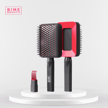 3D Self-cleaning Deluxe Rectangular Hair Brush