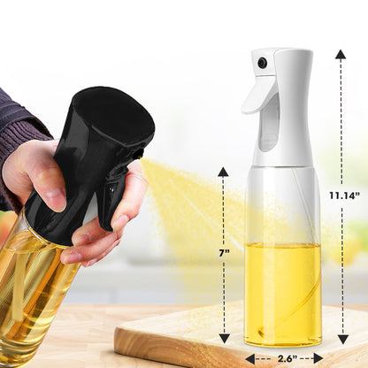 Cheer Collection Multi-Purpose Food Grade Oil Spray Bottle - Available in Sets of 2 or 3