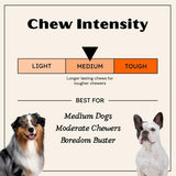 MunchFest Dog Treat Sampler Pack for Medium Chewers