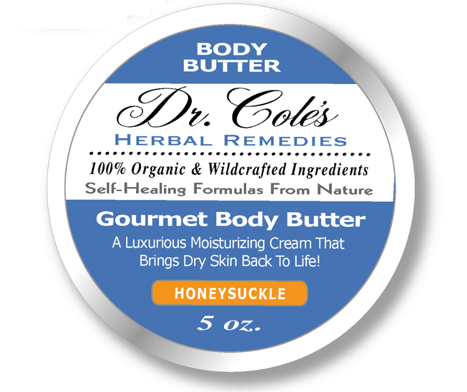 Dr. Cole's Gourmet Body Butter - HONEYSUCKLE